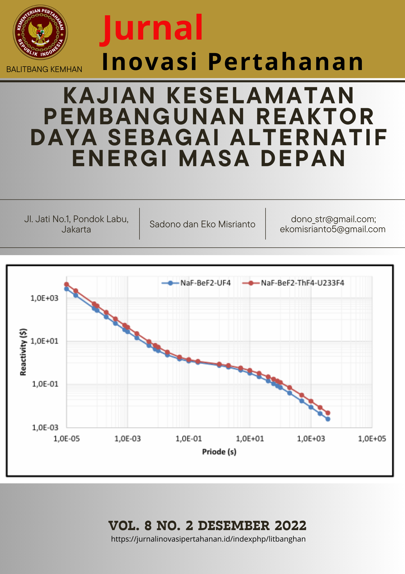Kajian Keselamatan Pembangunan Reaktor Daya Sebagai Alternatif Energi Masa Depan